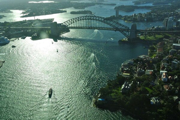 Die schöne Stadt Sydney in Australien