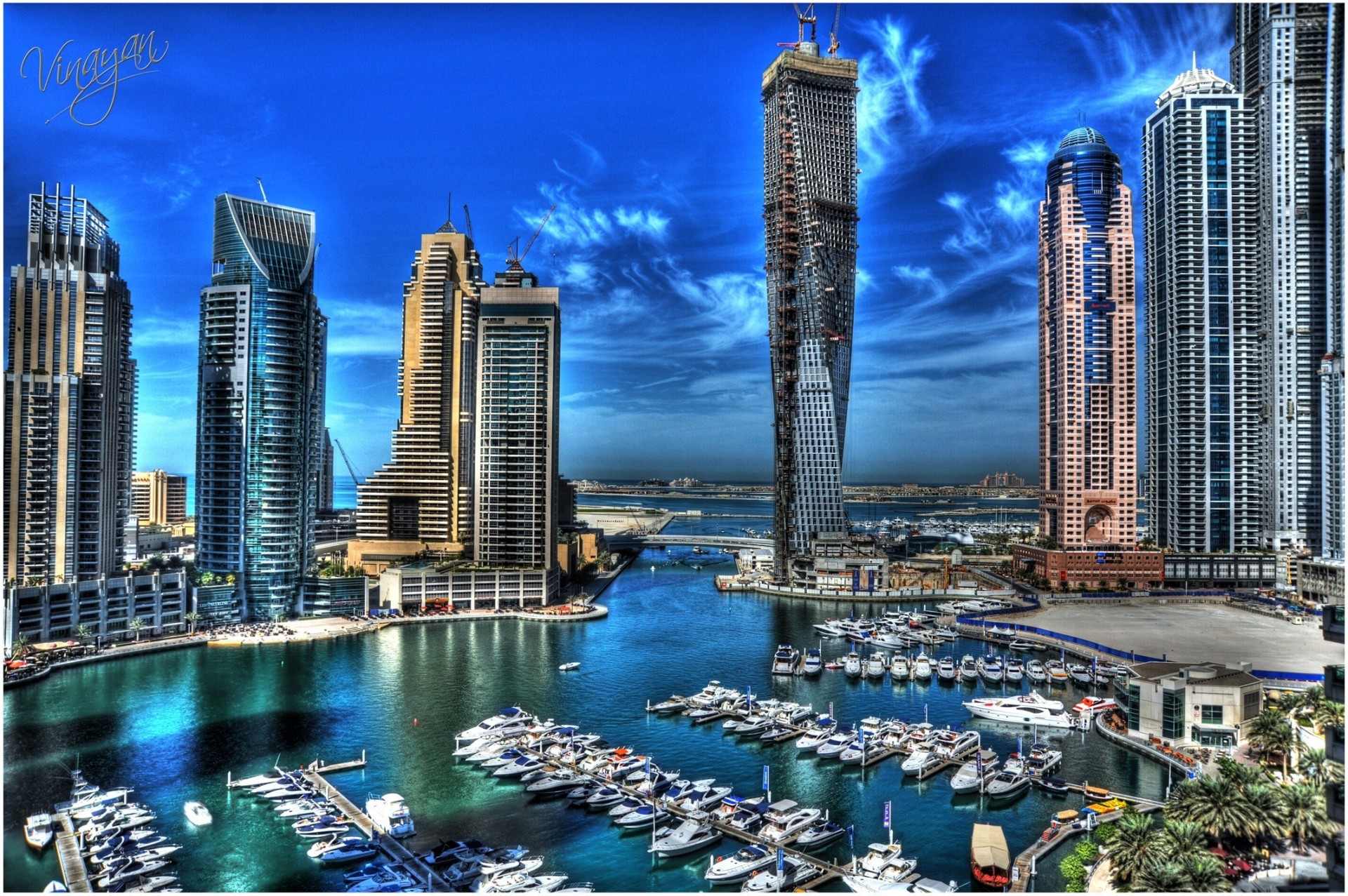 dubai stadt hdr