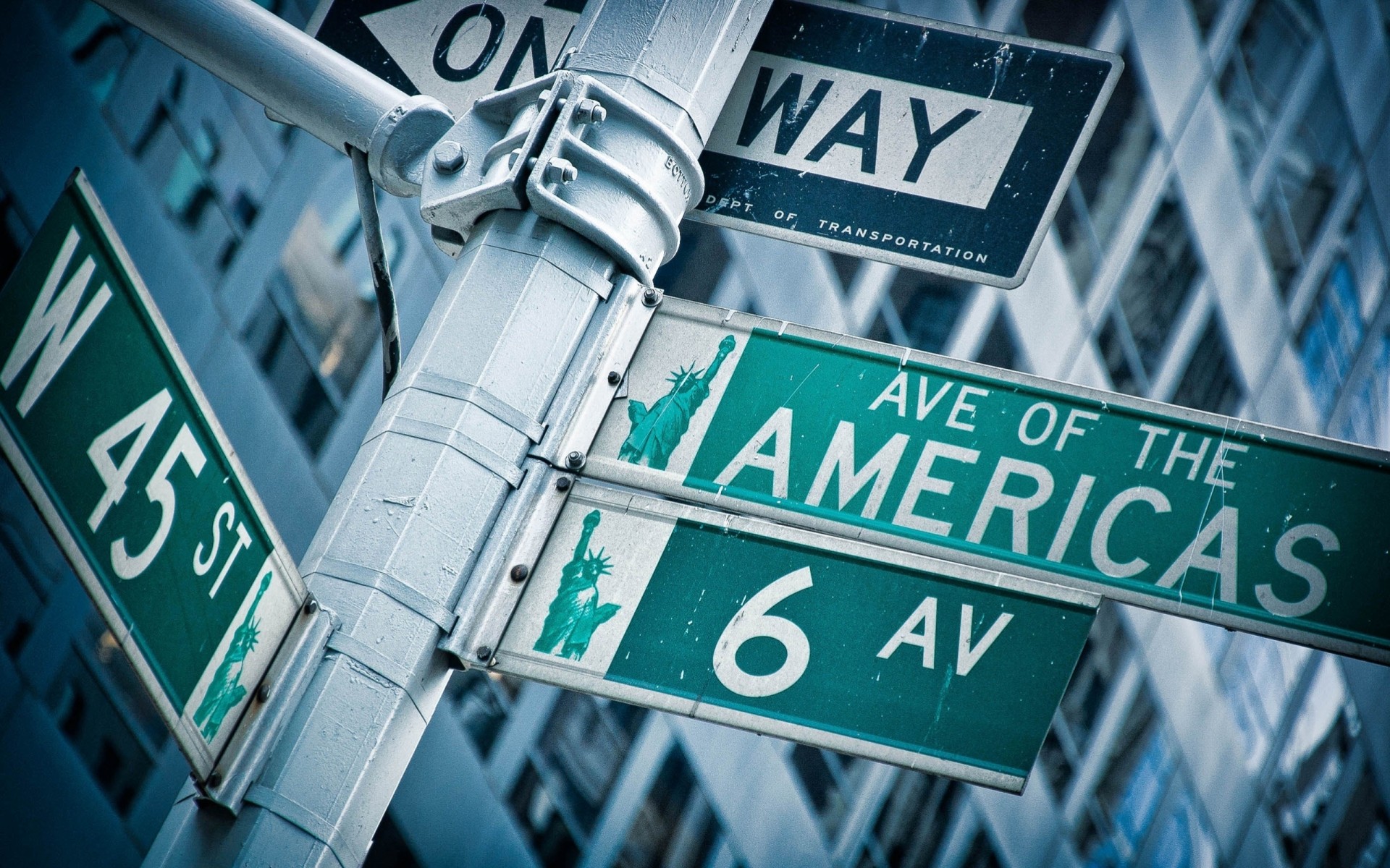 flechas estatua de la libertad calle nueva york estados unidos américa ol flecha tenedor punteros estados unidos puntero casa