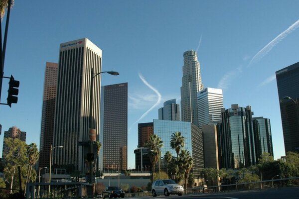 Grattacieli di Los Angeles, una delle più grandi città americane
