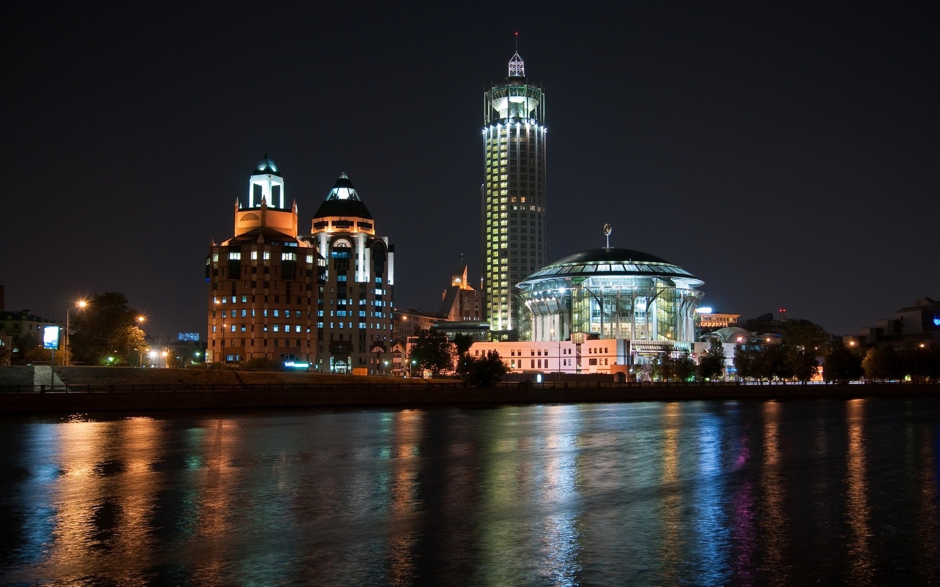 moscou musique lumière nuit maison ville