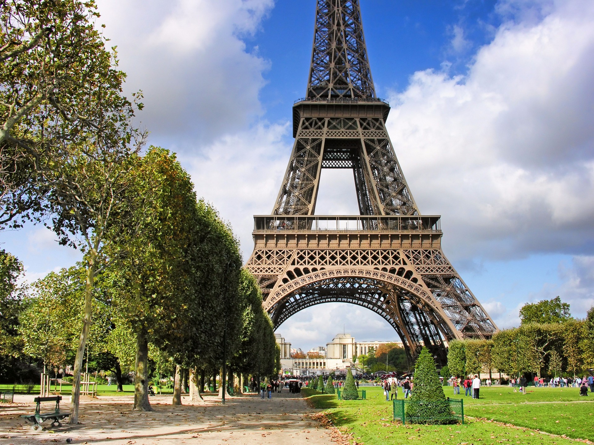 france paris eiffel tower architecture field of mar