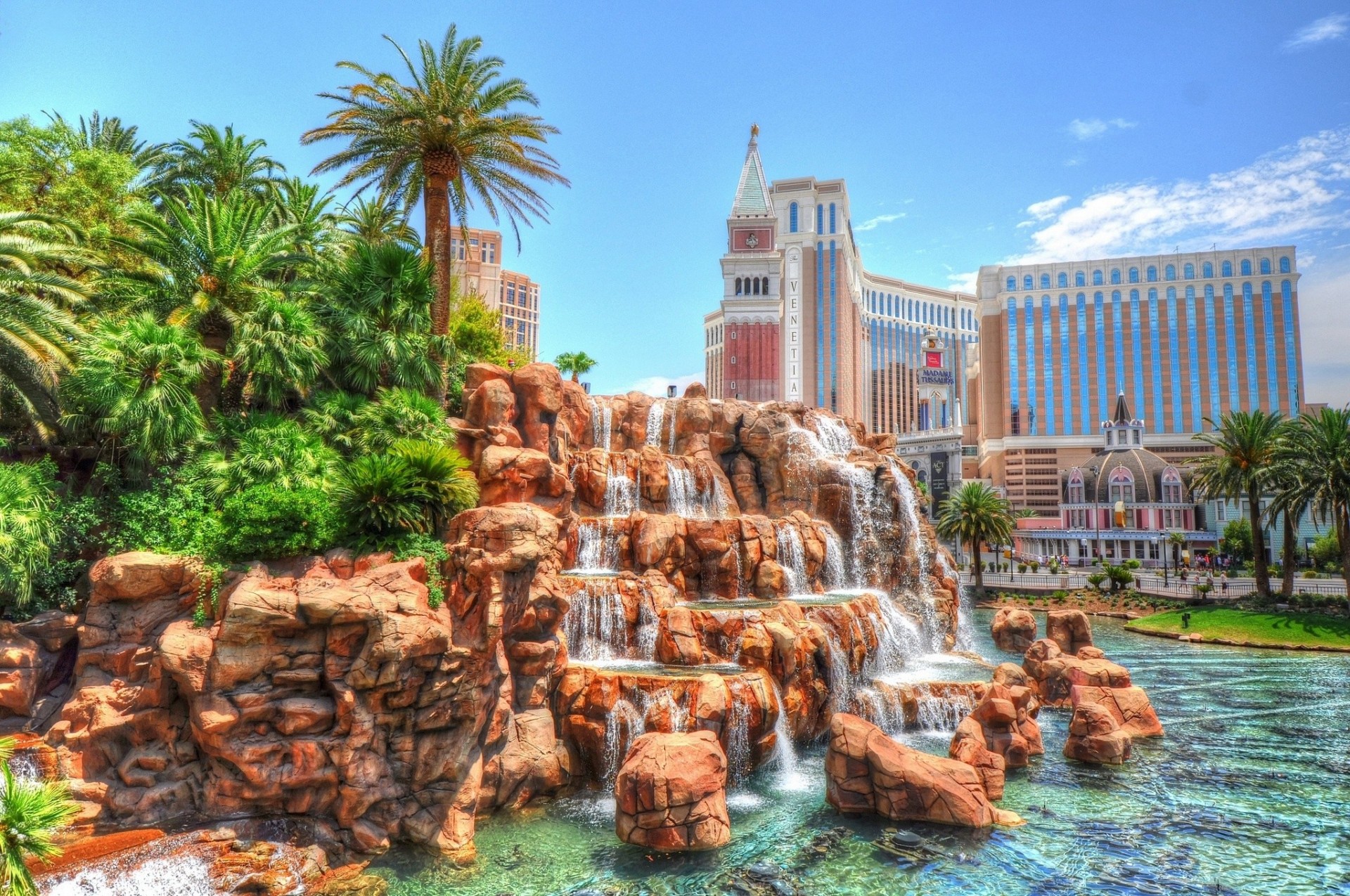 cascade palmiers las vegas bâtiment nevada cascade