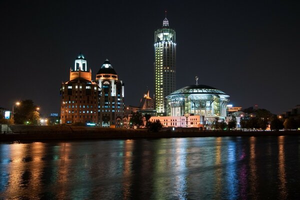 Moscou est la plus belle ville surtout la nuit