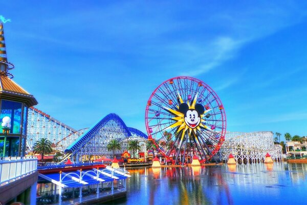 A whole city of attractions in California