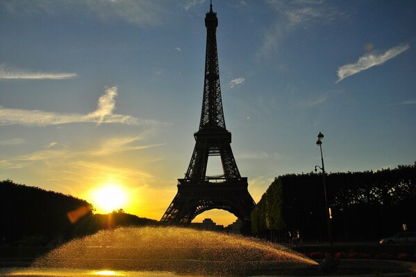 The Eiffel Tower is the iron symbol of Paris