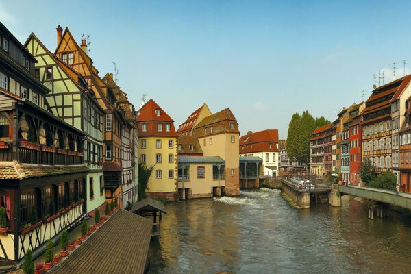 Panorama von Straßburg, Altstadt