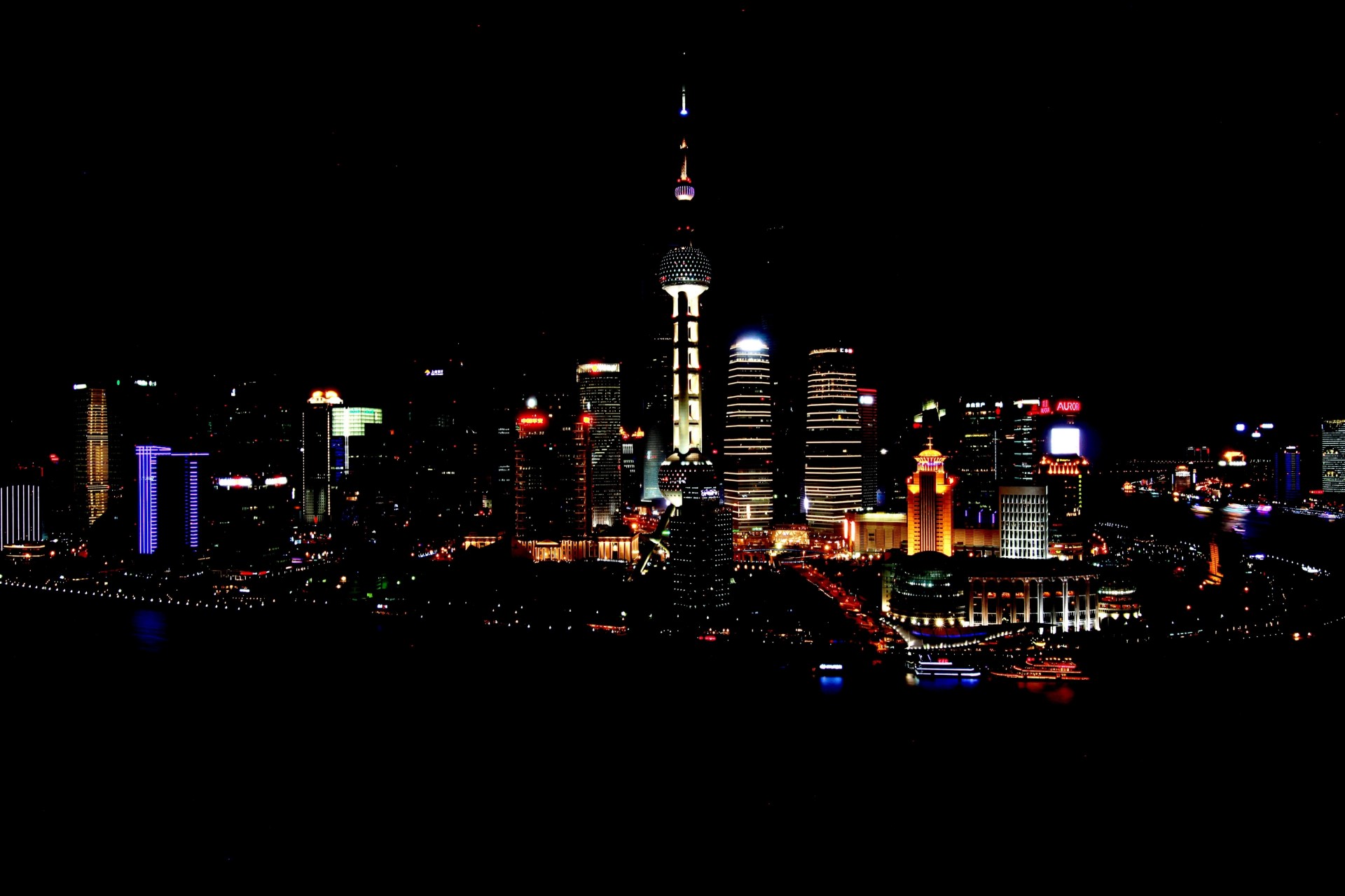 noche china shanghai