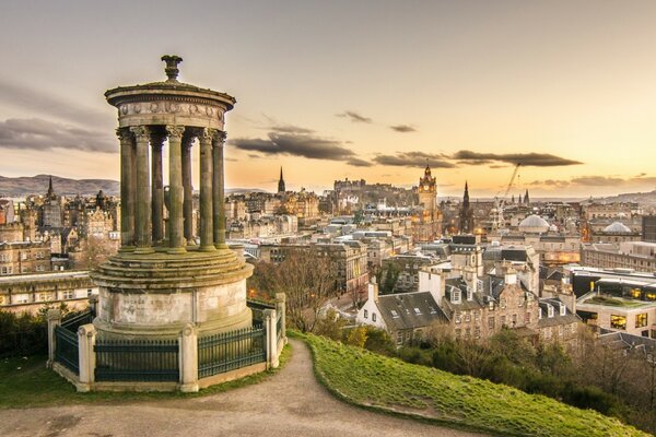 Calton Hill Landscape Edinburgh