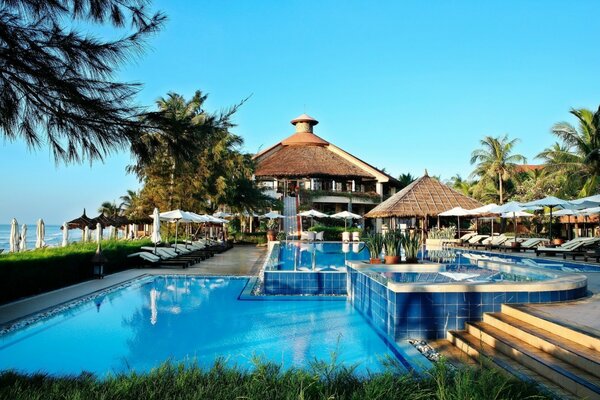 Villa di lusso sull oceano con piscina e sala per le vacanze