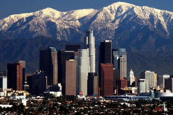 Los Angeles USA Mountains