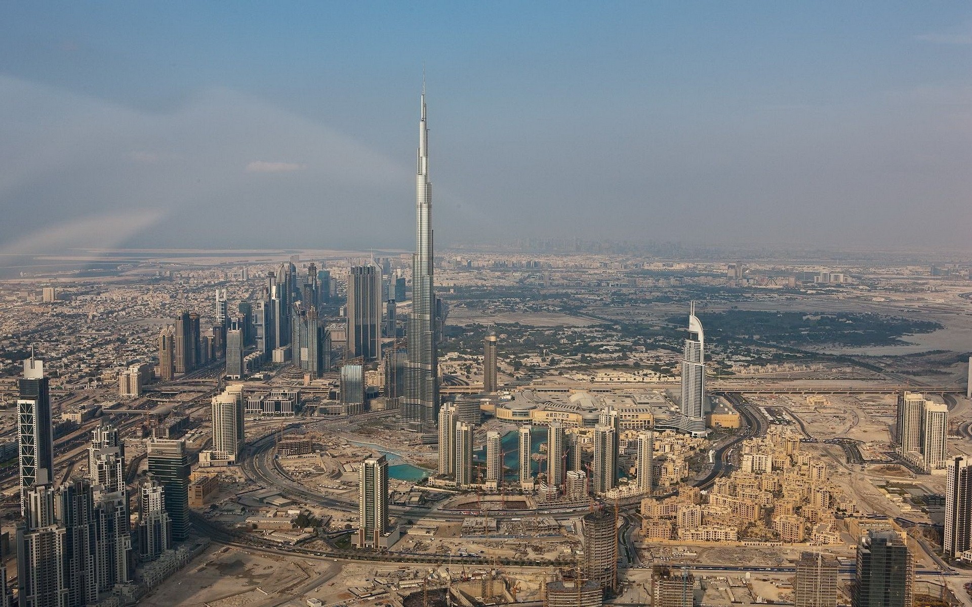 costruzione dubai grigio città emirati arabi uniti