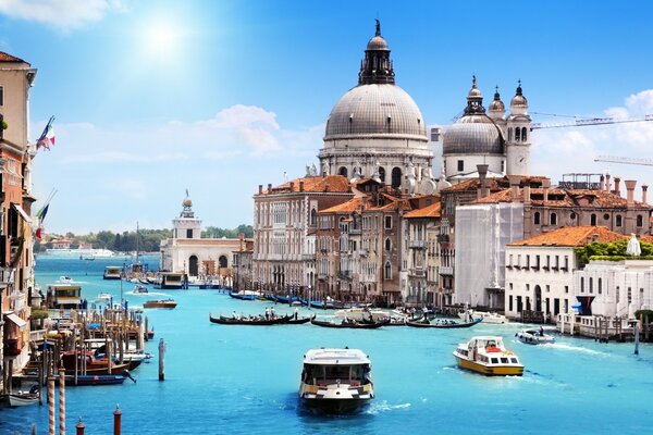 La belleza de la ciudad italiana de Venecia