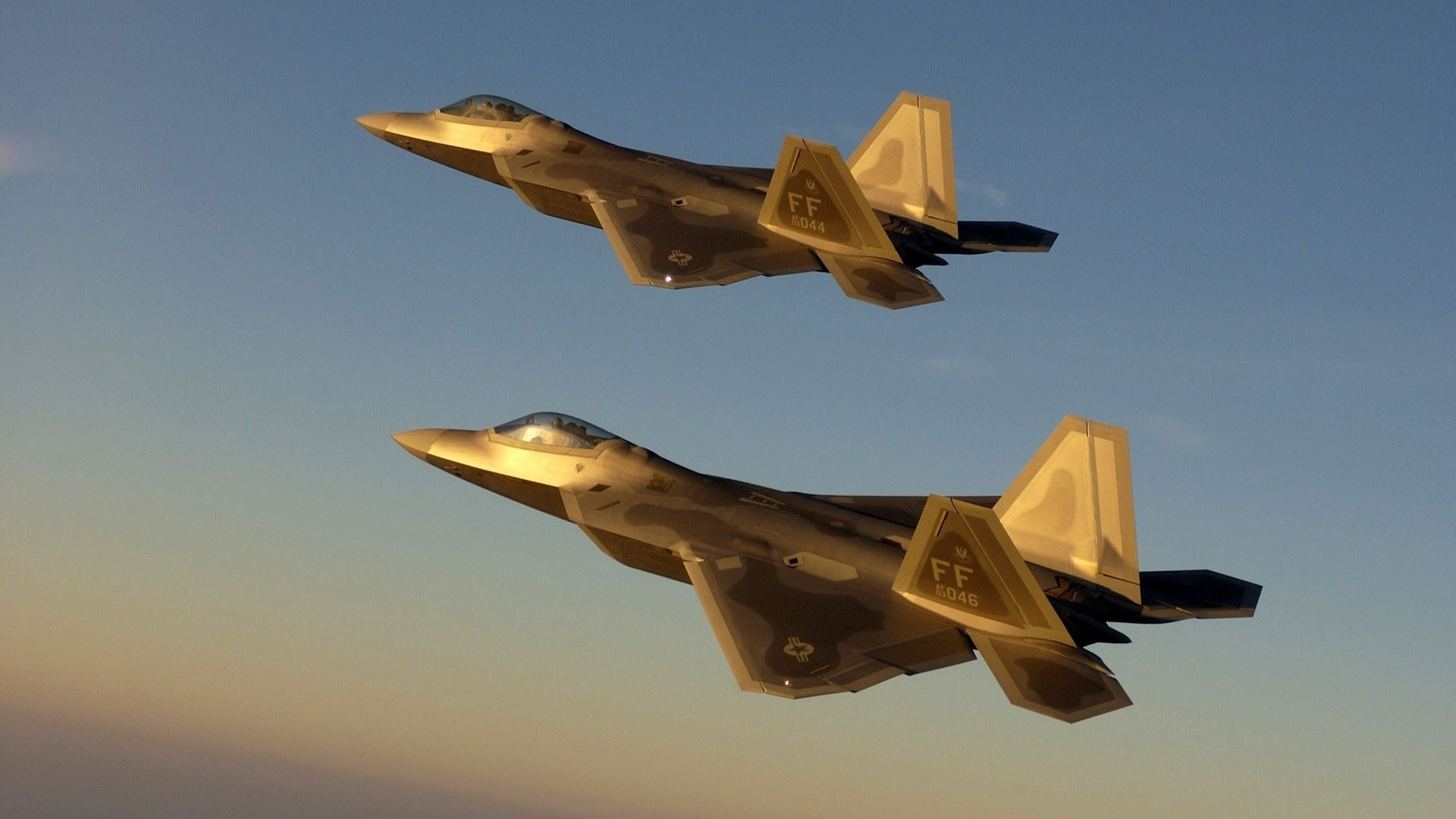 raptor avion f-22 ciel militaire rayon de soleil