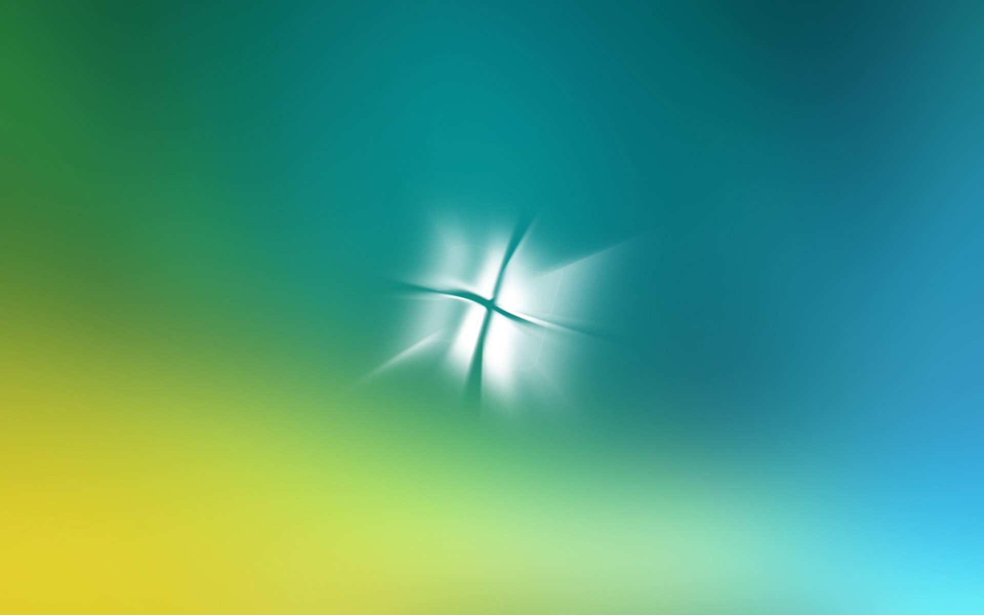 the radiance of the white yellow turquoise microsoft emblems logo