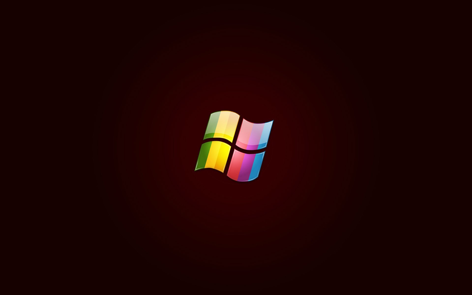 icona colorata oscurità microsoft emblemi loghi macchie macchie occhio di bue colori mela