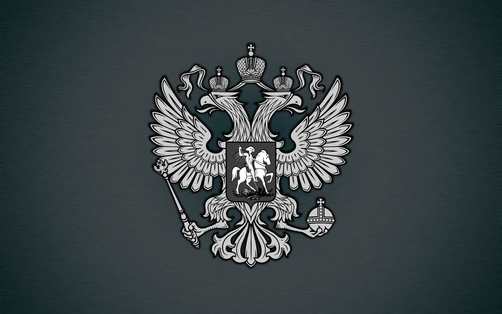 adler-wappen zwei köpfe attribut grau reiter wappen fahnen hintergrund symbolik russland wappen