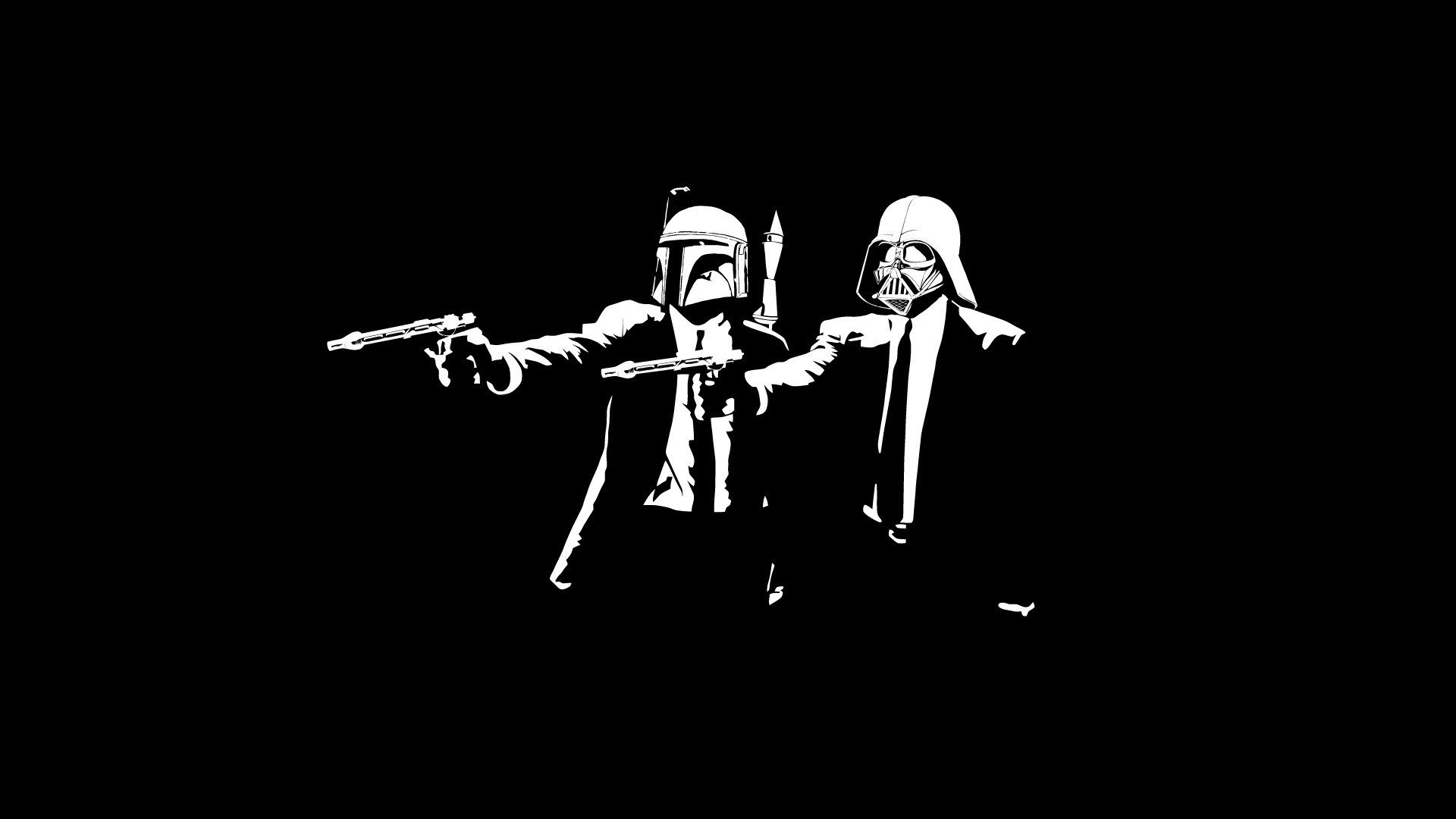 minimalism parody darth vader black and white graphics easy the dark background black background