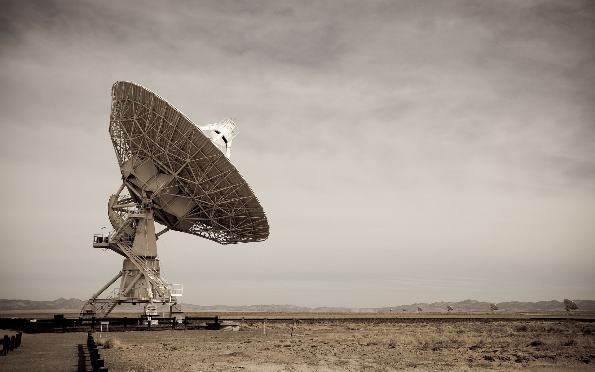 pace exploration large antenna astronomy radio telescope antenna desert signal mediocrity the sky