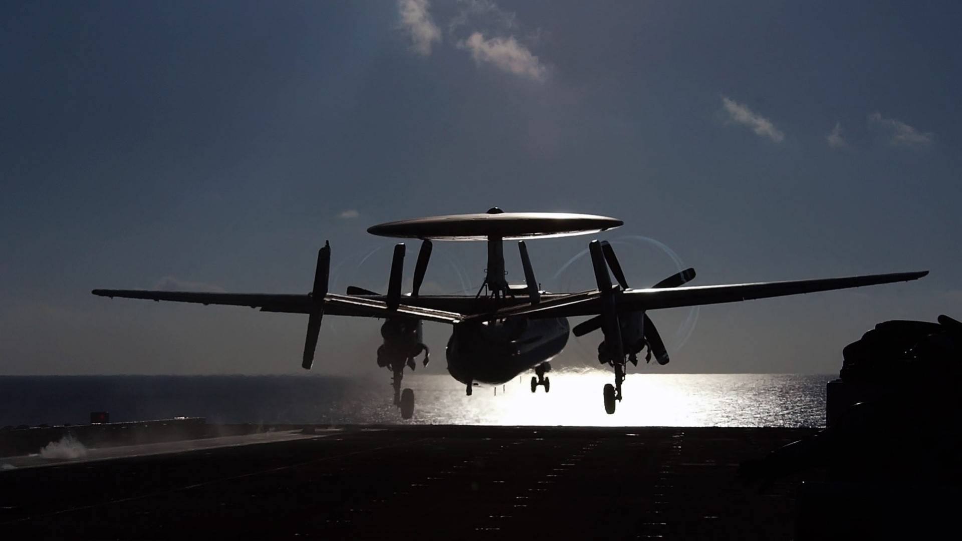 flugzeug e-2c militär start