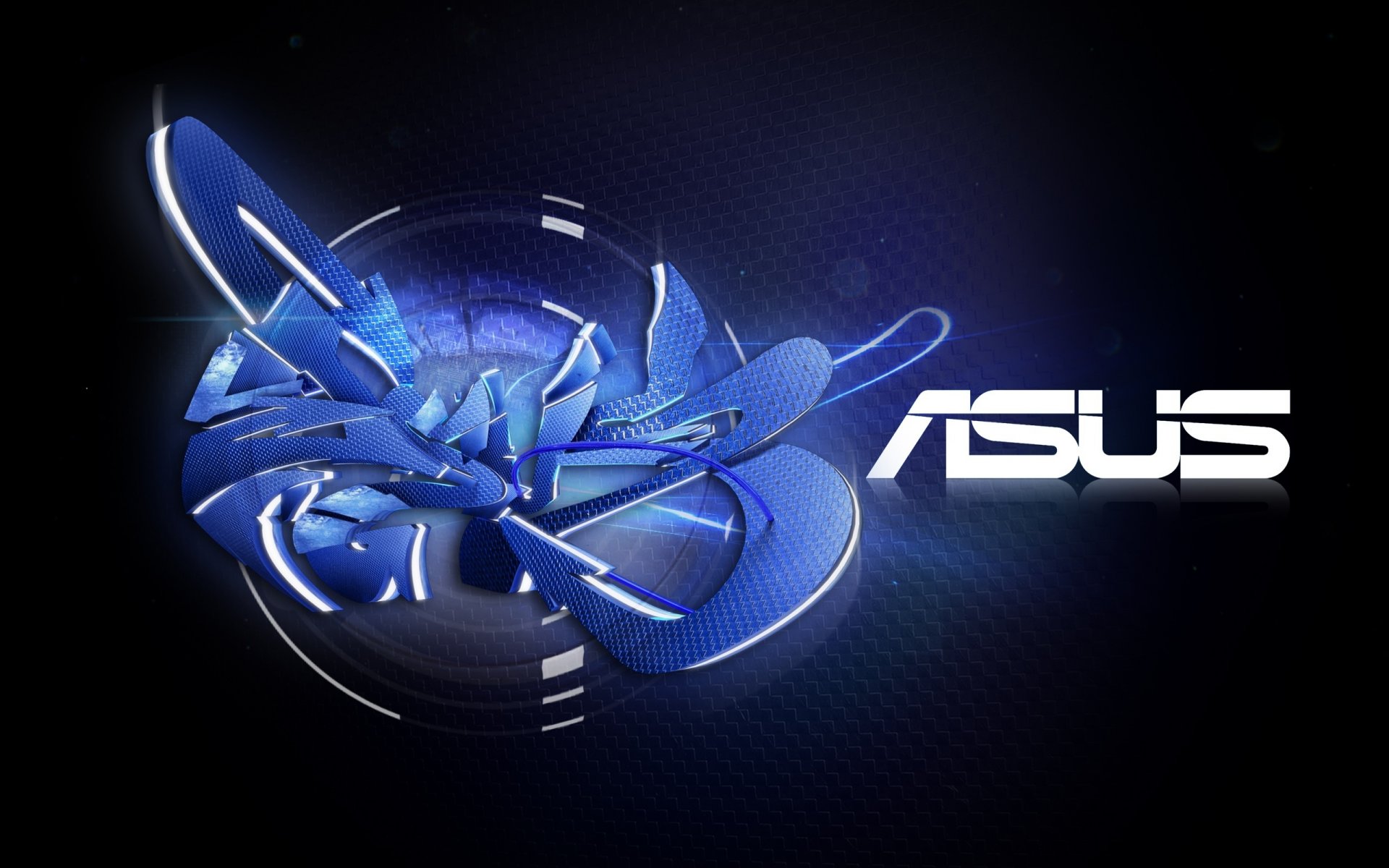 asus graffiti blue