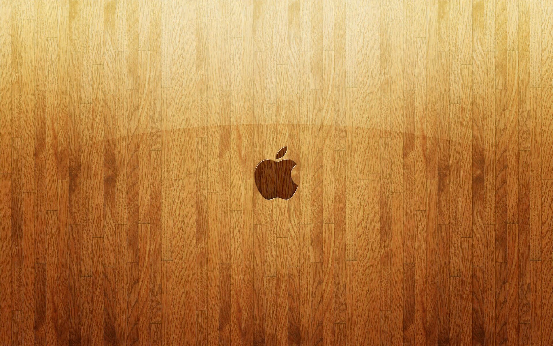 parquet bois bullseye apple emblèmes logos