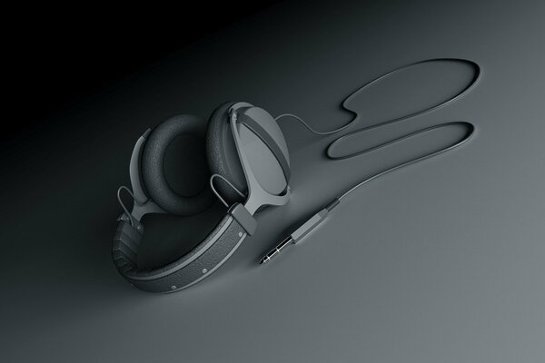 Auriculares para iPhone once, color gris