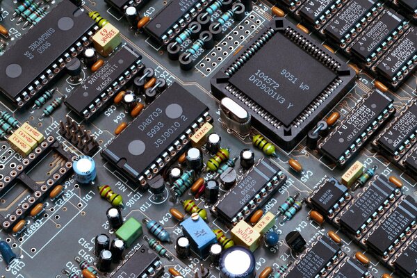 Microcircuit of the computer system unit