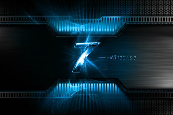 Загрузочный экран Windows 7 в обработке