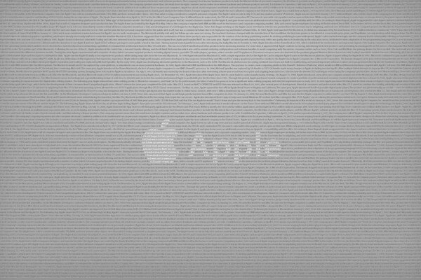 Immagine del logo Apple morso