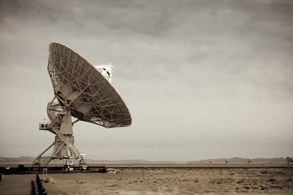 Astronomische Technologie am Himmel