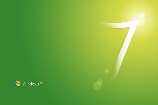 Diseño de la mesa para Microsoft Windows 7