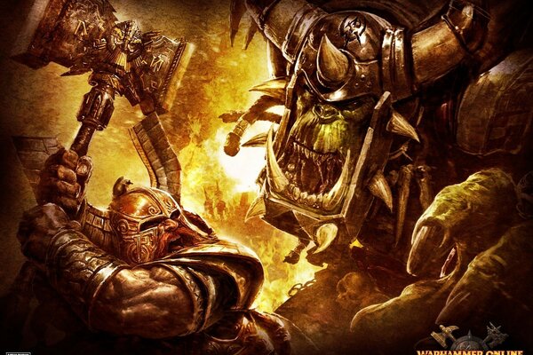 Wciągająca gra online Warhammer