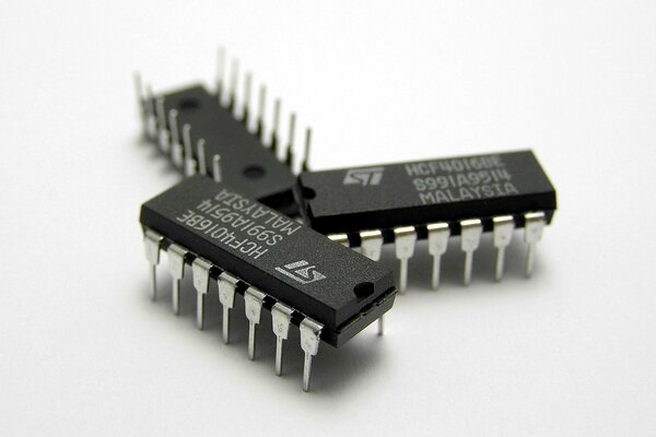 Chip IC el chip se encuentra en la superficie
