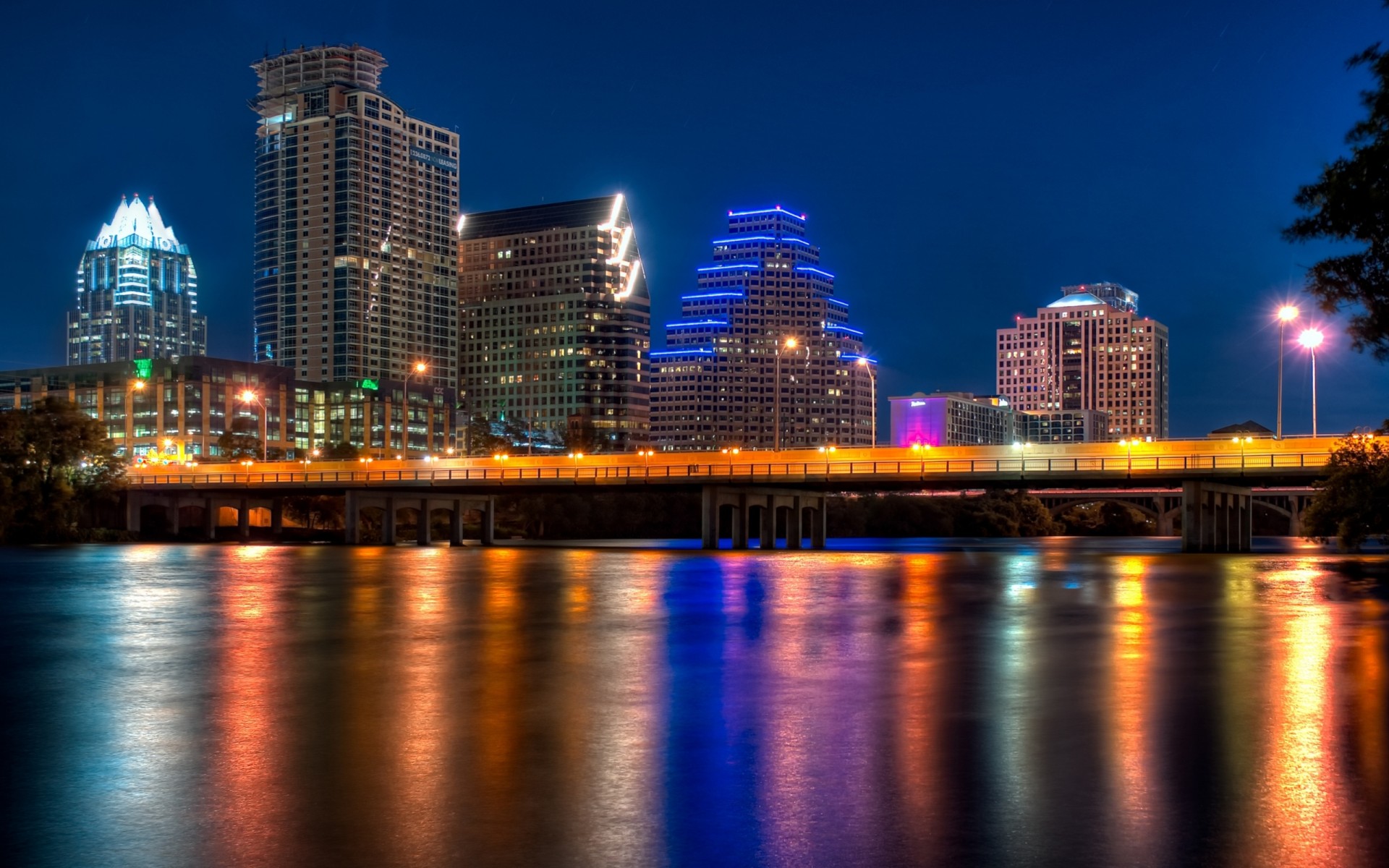 austin texas estados unidos noche