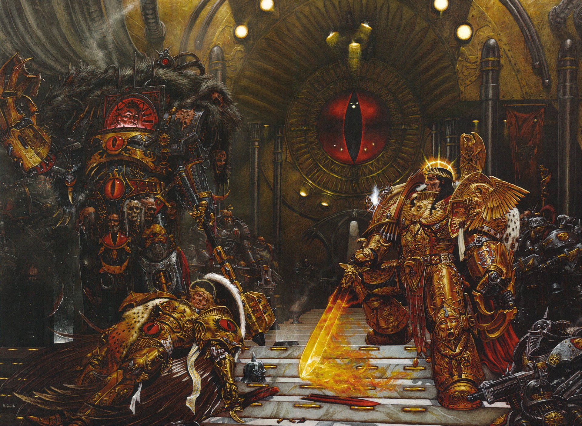 warhammer 40000 herejía de horus emperador