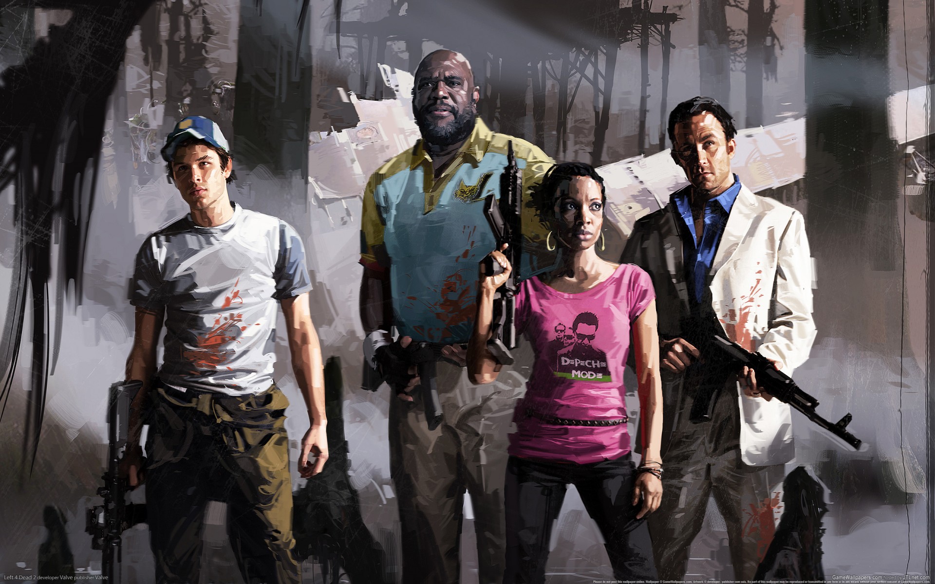 left 4 dead firma bande waffe