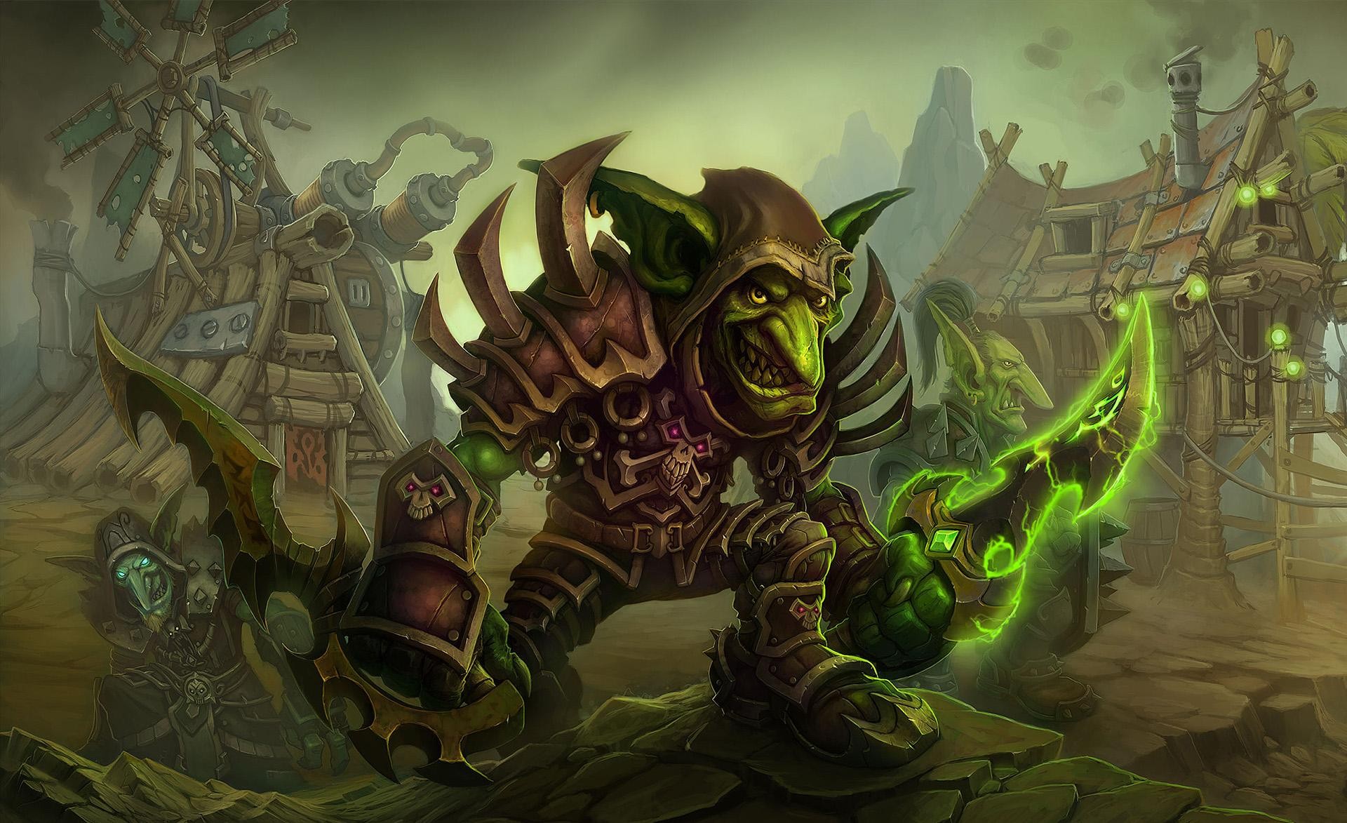 mondo di warcraft cataclisma goblin villaggio