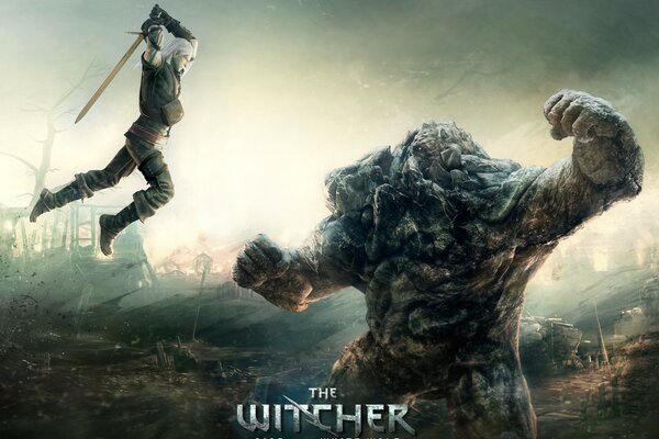 The Witcher ha eseguito un bel salto sul Golem