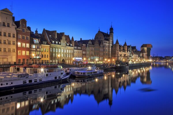 Bella città europea in Polonia