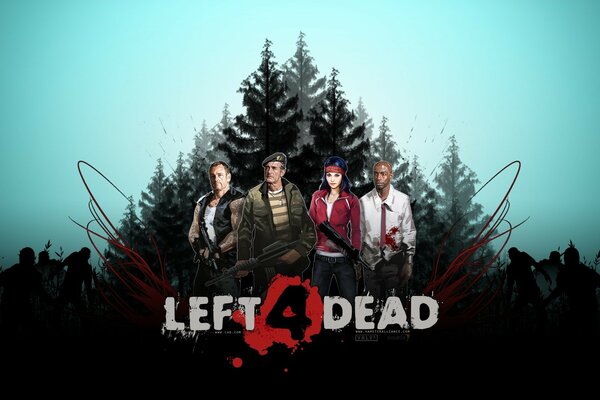 Bildschirmschoner des Spiels left 4 dead 2