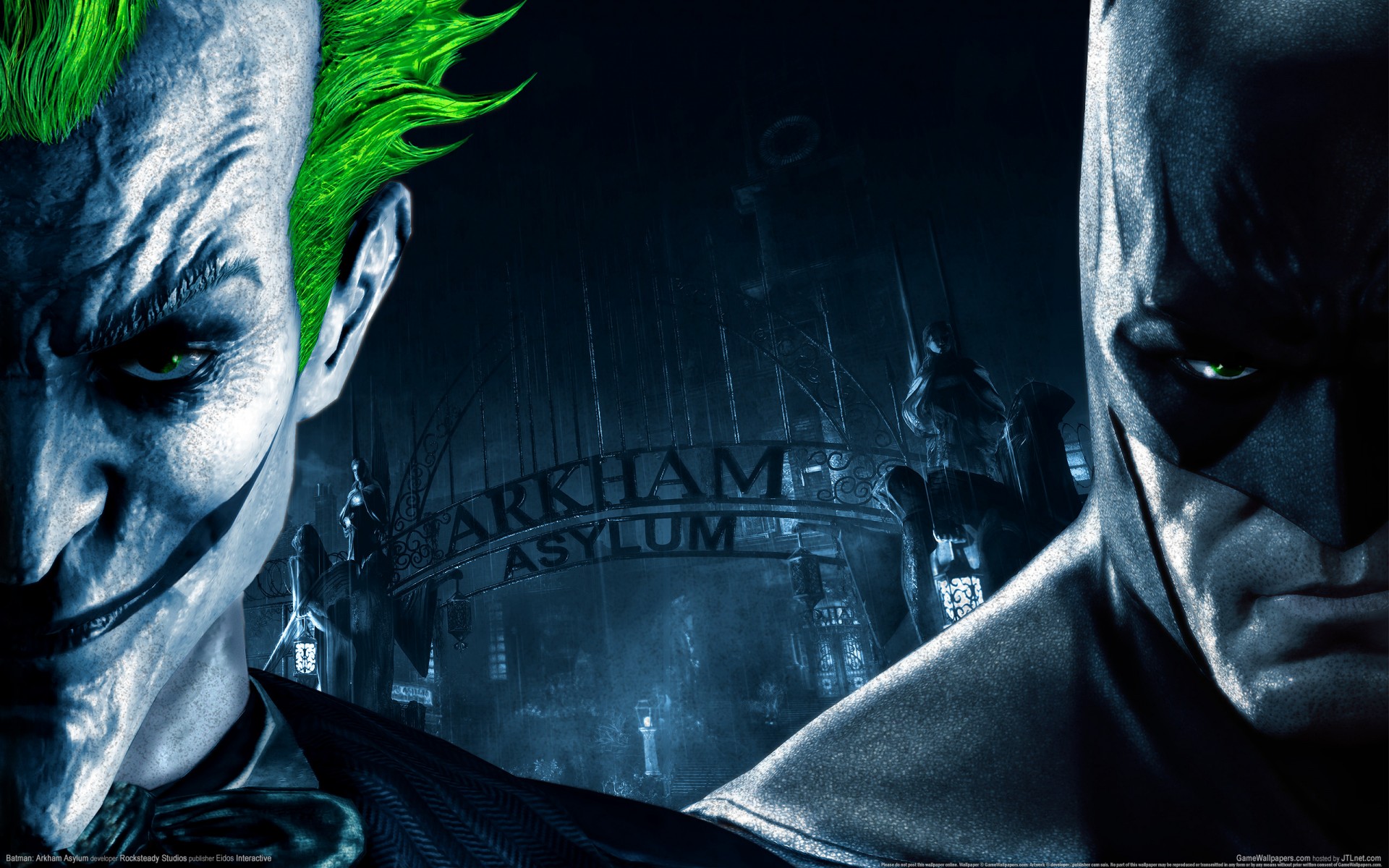 batman arkham asylum joker brama