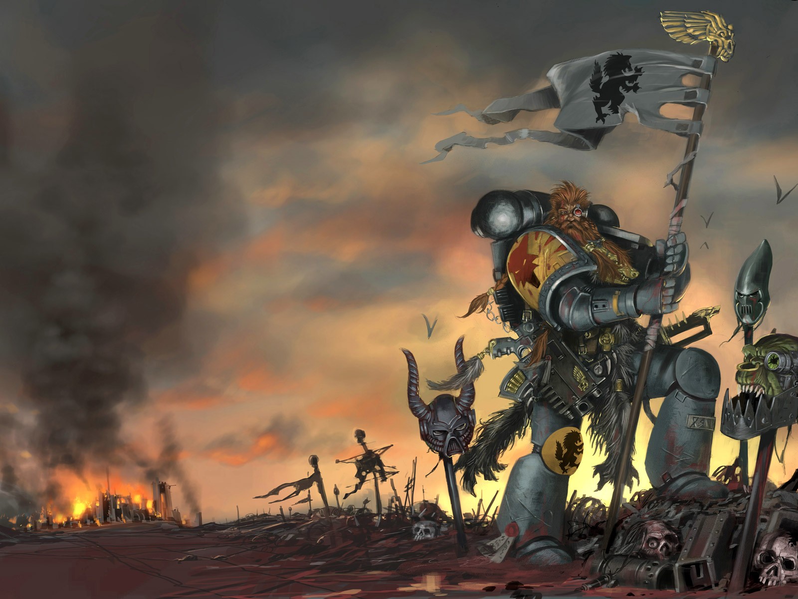 warhammer 40000 kosmiczne wilki