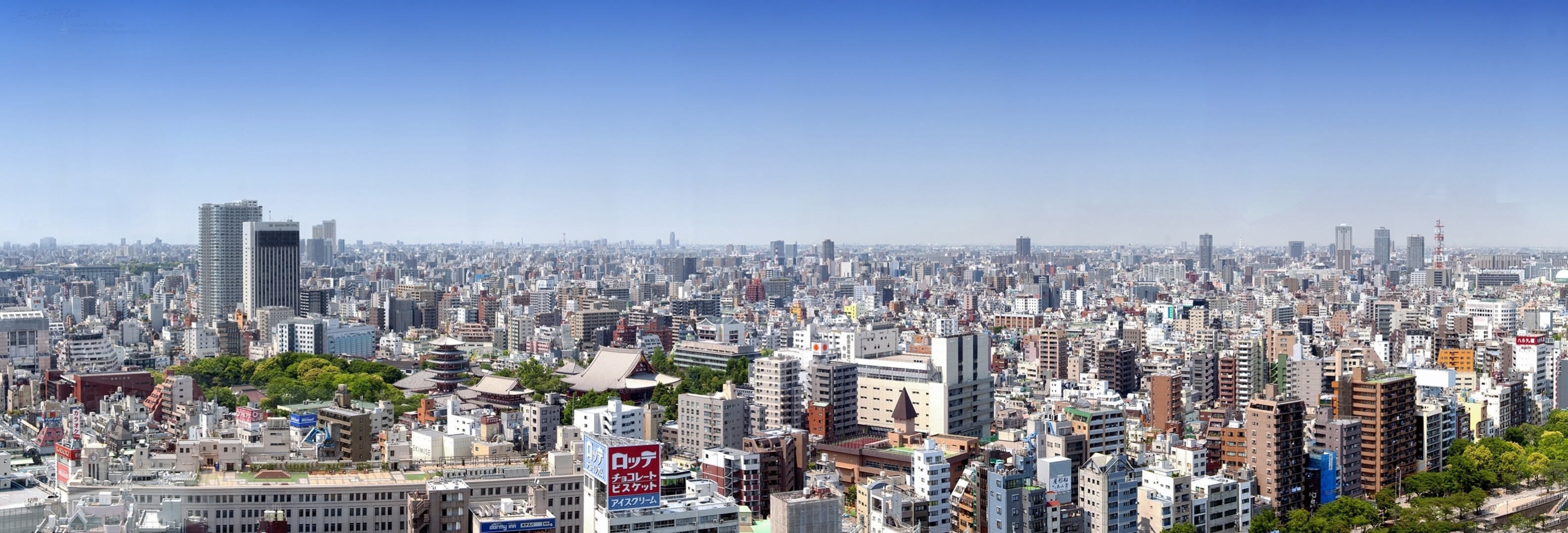 tokyo panorama bâtiment japon