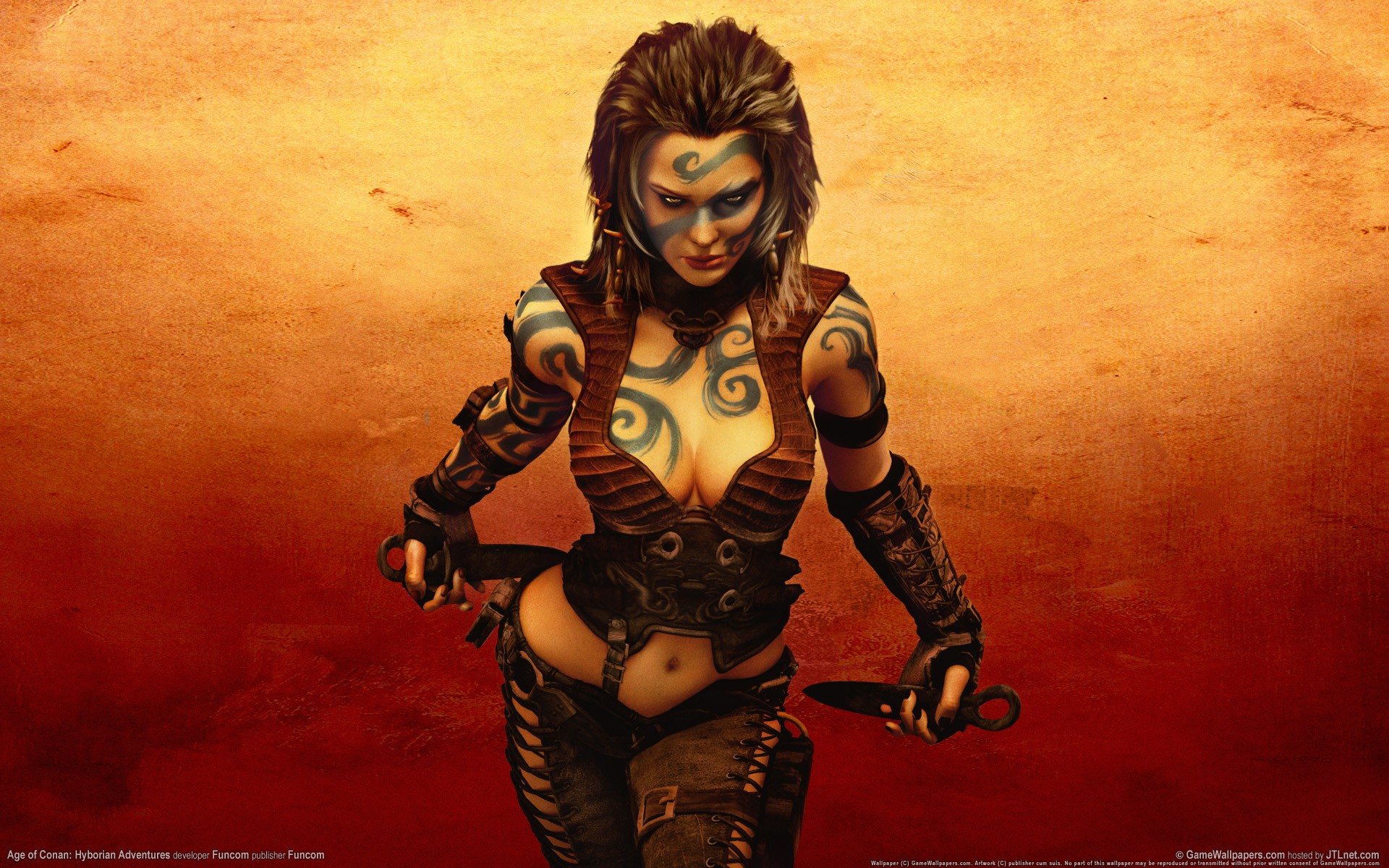 edad de conan hyborian adventures chica daga