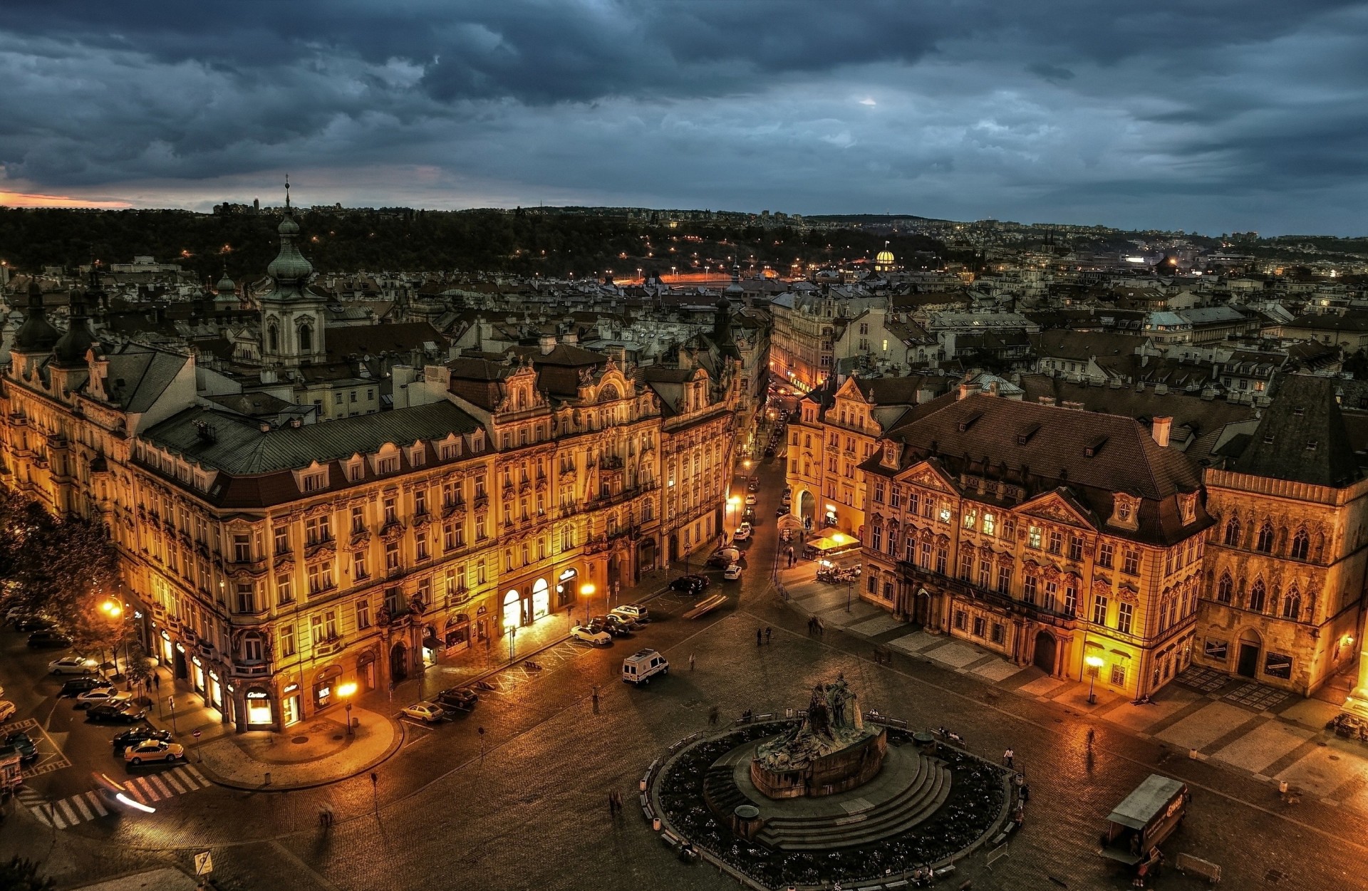 budynek rynek starego miasta praga miasto domy