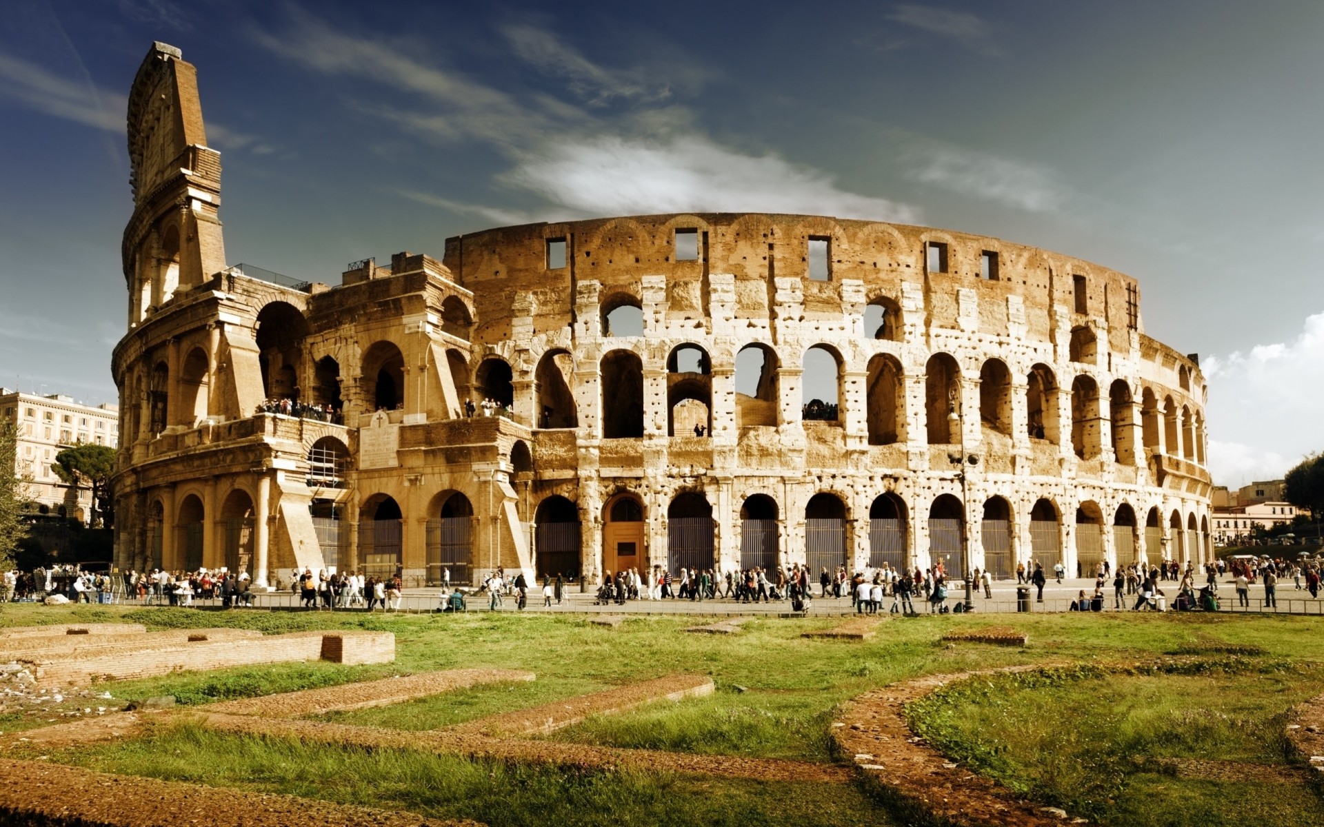 italia architettura colosseo roma