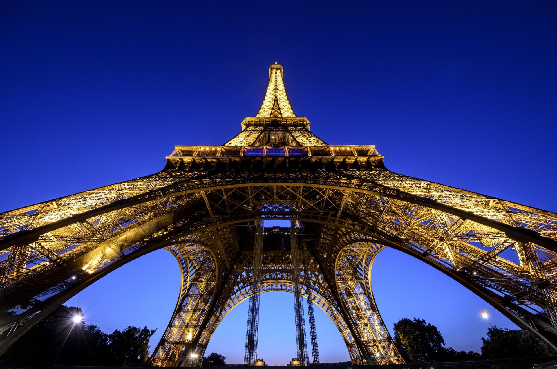 frankreich eiffelturm paris stadt nacht beleuchtung