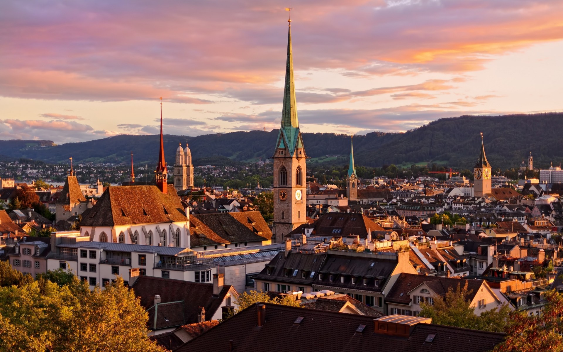 schweiz zürich grau stadt berg