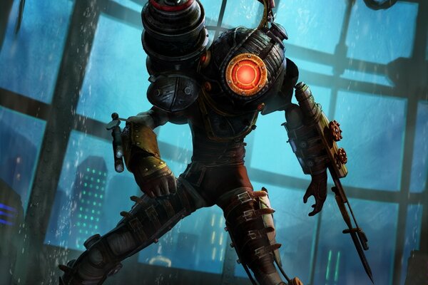 Große Schwester aus dem Spiel bioshock 2